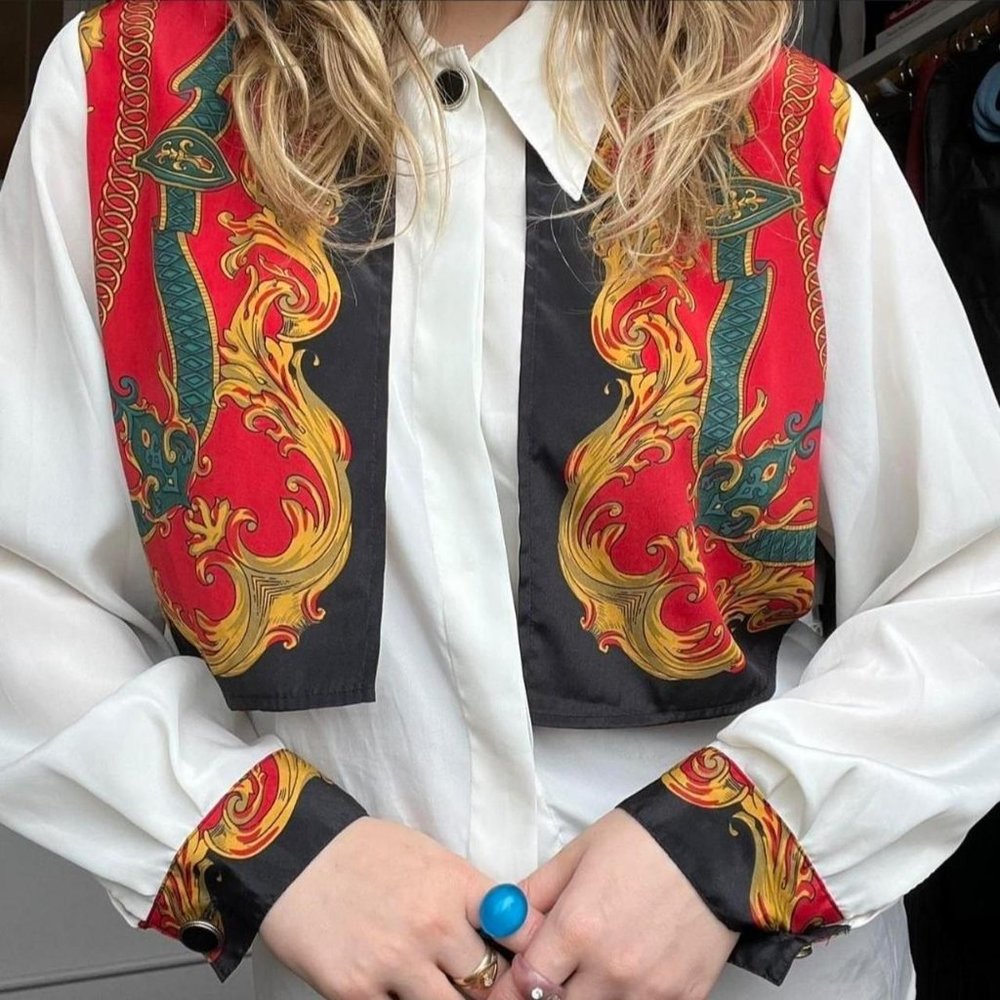 Versacesque Button-down Shirt